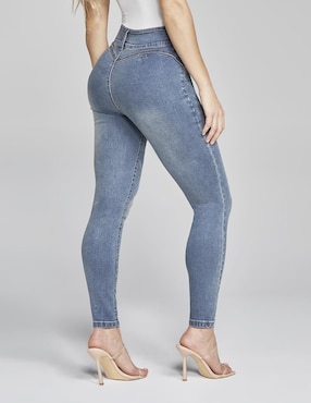 Jeans ultra skinny Seven Jeans corte cintura alta para mujer