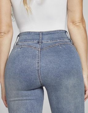Jeans ultra skinny Seven Jeans corte cintura alta para mujer