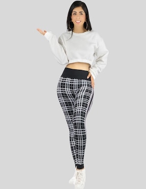 Legging Malabis a la cintura alta con elástico para mujer