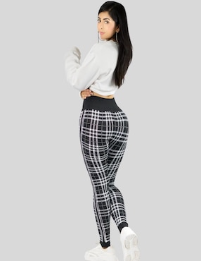 Legging Malabis a la cintura alta con elástico para mujer