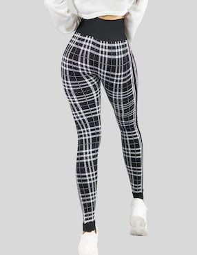 Legging Malabis a la cintura alta con elástico para mujer