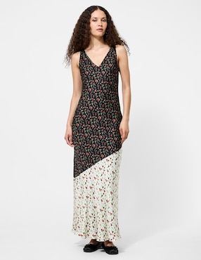 Vestido largo casual French Connection para mujer