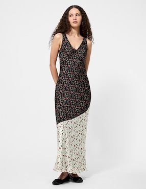 Vestido largo casual French Connection para mujer