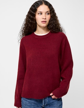 Suéter French Connection cuello redondo para mujer