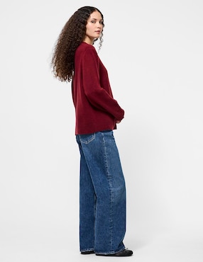 Suéter French Connection cuello redondo para mujer
