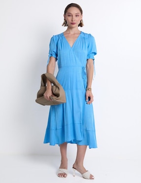 Vestido midi casual Scotch & Soda para mujer