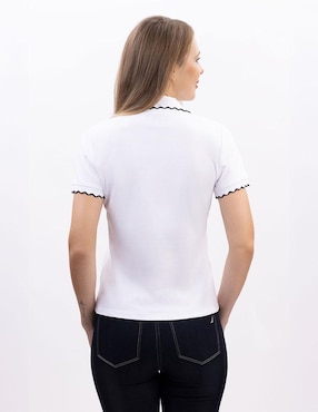 Playera tipo polo Nautica para mujer