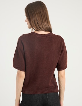 Suéter Sanctuary cuello redondo para mujer