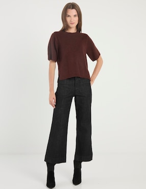 Suéter Sanctuary cuello redondo para mujer
