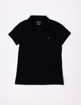 Playera tipo polo Nautica para mujer