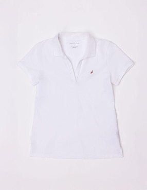 Playera tipo polo Nautica para mujer