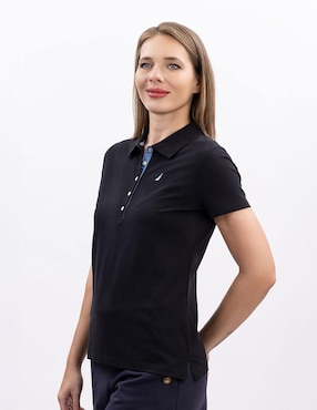 Playera tipo polo Nautica para mujer
