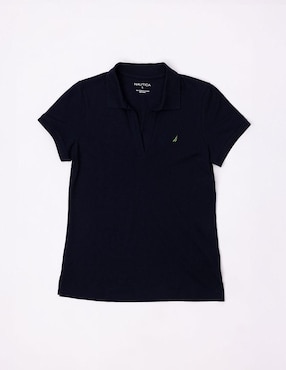 Playera tipo polo Nautica para mujer