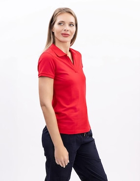Playera tipo polo Nautica para mujer
