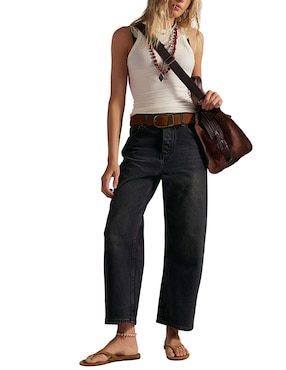Jeans relaxed wide leg Free People para mujer