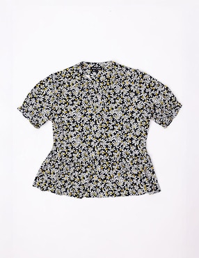 Blusa Nautica manga al codo para mujer