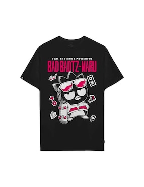 Playera manga corta Sanrio cuello redondo para mujer