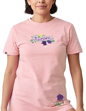 Playera manga corta Sanrio cuello redondo para mujer