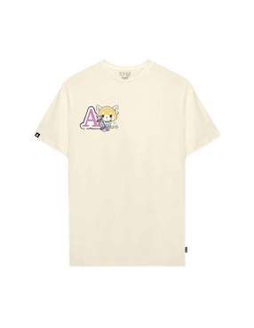 Playera manga corta Sanrio cuello redondo para mujer