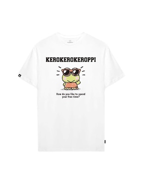 Playera manga corta Sanrio cuello redondo para mujer