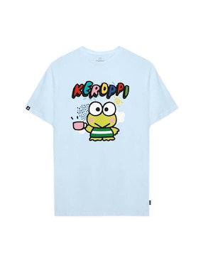Playera manga corta Sanrio cuello redondo para mujer
