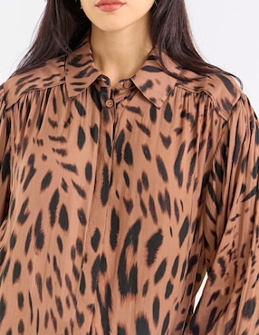 Blusa Sanctuary manga larga para mujer