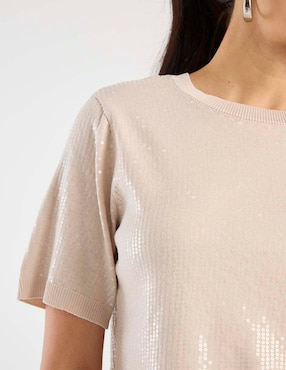 Blusa Sanctuary manga corta para mujer