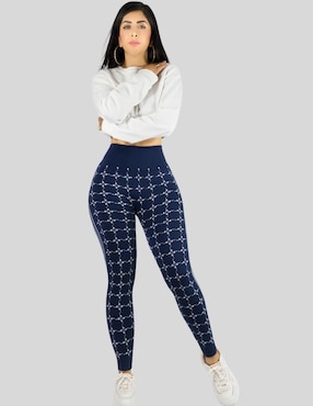Set legging Malabis cintura alta con elástico para mujer