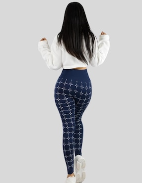 Set legging Malabis cintura alta con elástico para mujer