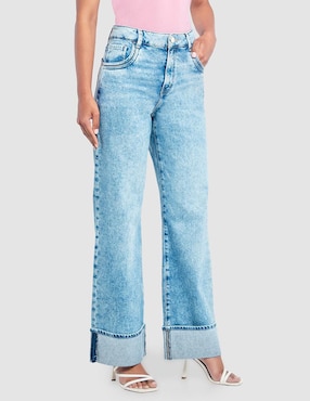 Jeans relaxed amplio Oggi Jeans para mujer