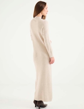 Vestido largo casual Indi & Cold para mujer