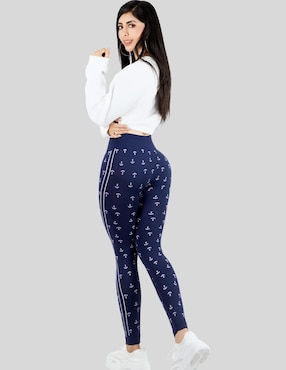 Set legging Malabis cintura alta con elástico para mujer