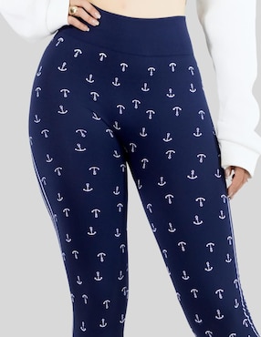 Set legging Malabis cintura alta con elástico para mujer
