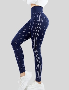 Set legging Malabis cintura alta con elástico para mujer