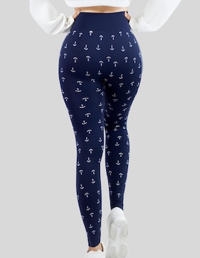 Set legging Malabis cintura alta con elástico para mujer