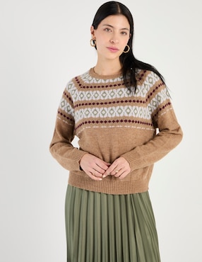 Suéter Indi & Cold cuello redondo para mujer