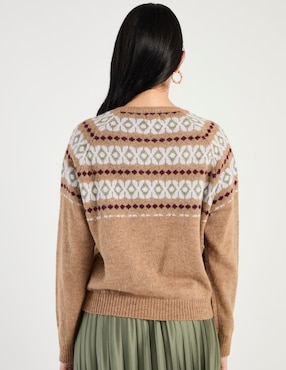 Suéter Indi & Cold cuello redondo para mujer