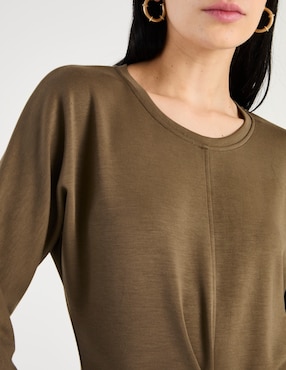 Vestido midi casual Indi & Cold para mujer