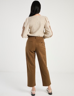 Pantalón chino Indi & Cold regular para mujer