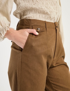 Pantalón chino Indi & Cold regular para mujer