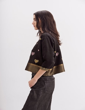Blusa Rapsodia manga 3/4 para mujer