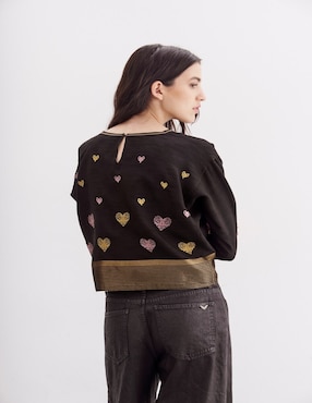 Blusa Rapsodia manga 3/4 para mujer
