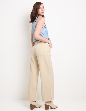 Pantalón Indi & Cold wide leg para mujer