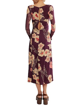 Vestido midi casual Free People para mujer