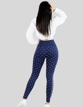 Set legging Malabis cintura alta con elástico para mujer