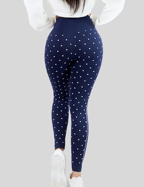 Set legging Malabis cintura alta con elástico para mujer