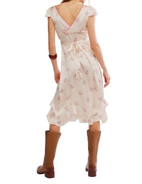 Vestido midi casual Free People para mujer