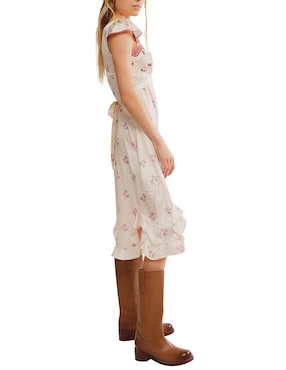 Vestido midi casual Free People para mujer