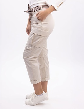 Pantalón cargo Nautica ajustado para mujer