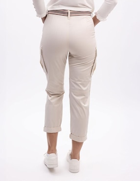Pantalón cargo Nautica ajustado para mujer